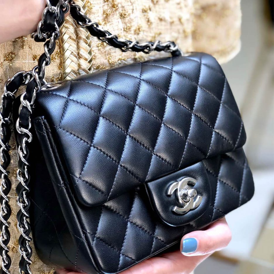 Ch**el MINI FLAP BAG