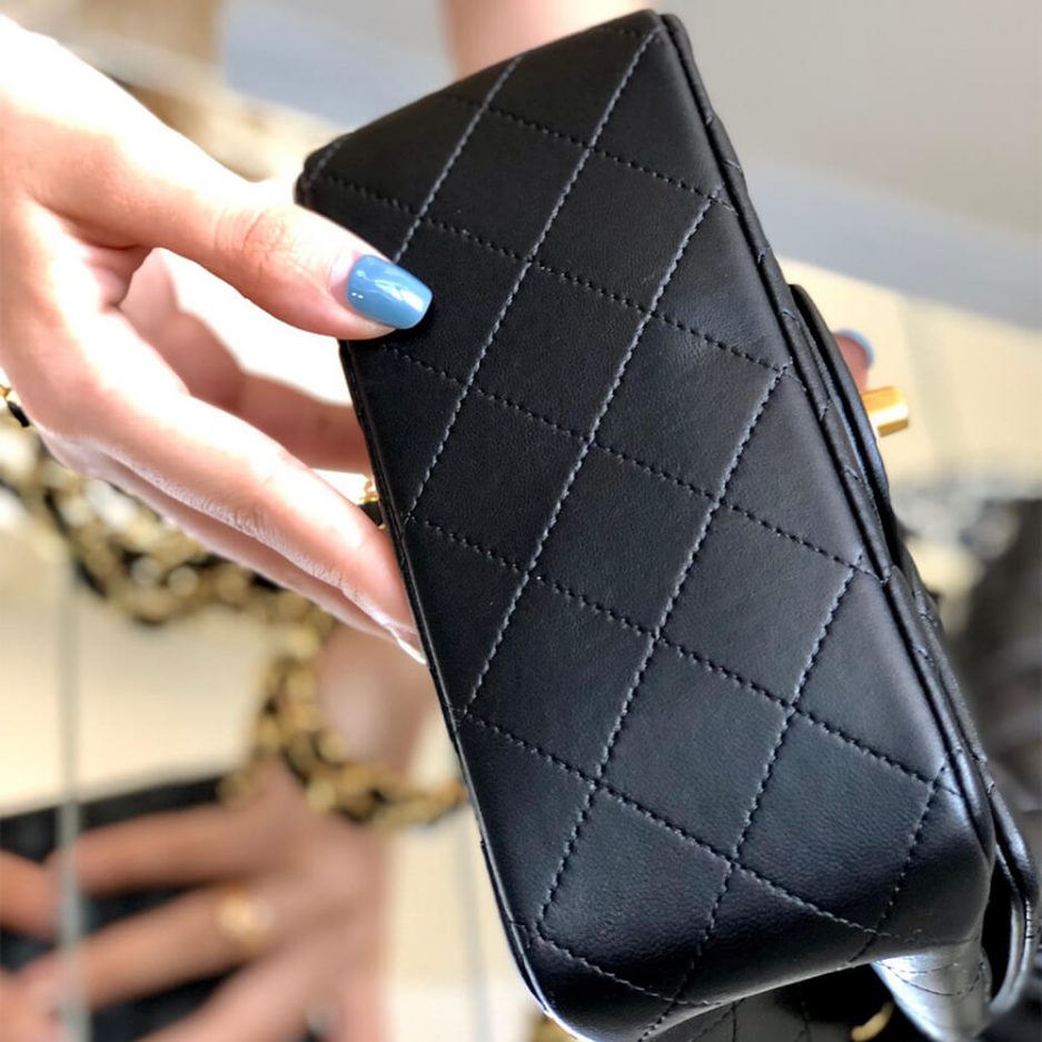 Ch**el MINI FLAP BAG