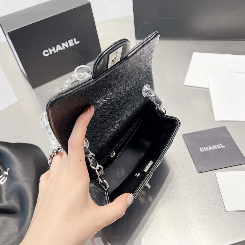 Ch**el MINI FLAP BAG