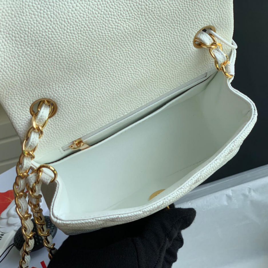 Ch**el MINI FLAP BAG