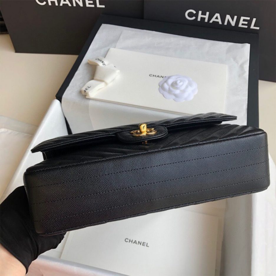 Ch**el Classic Chevron Medium Flap