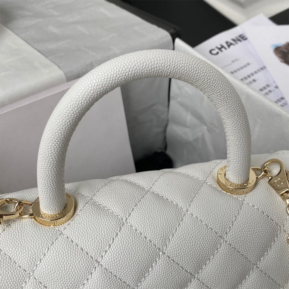 Ch**el Coco Handle Bag Small