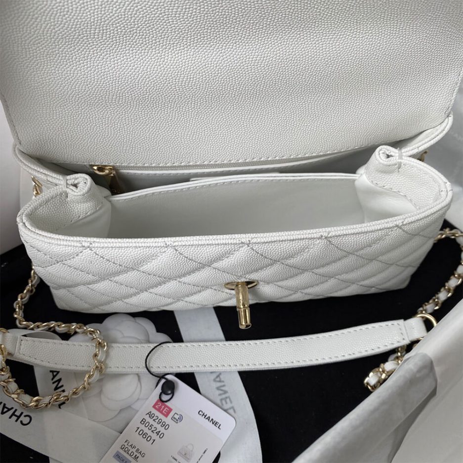 Ch**el Coco Handle Bag Small