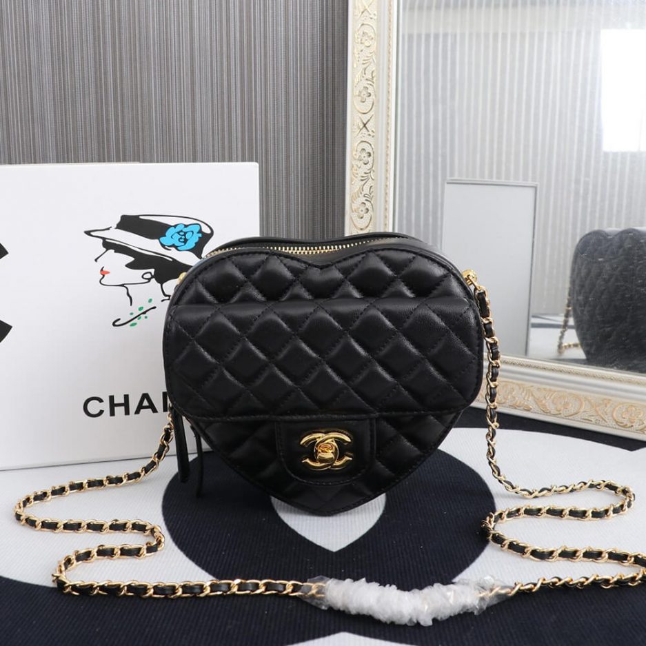 Ch**el 22s Heart Bag