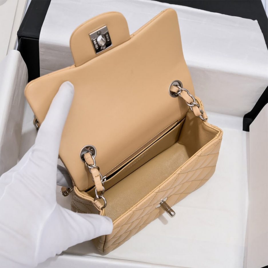 Ch**el MINI FLAP BAG