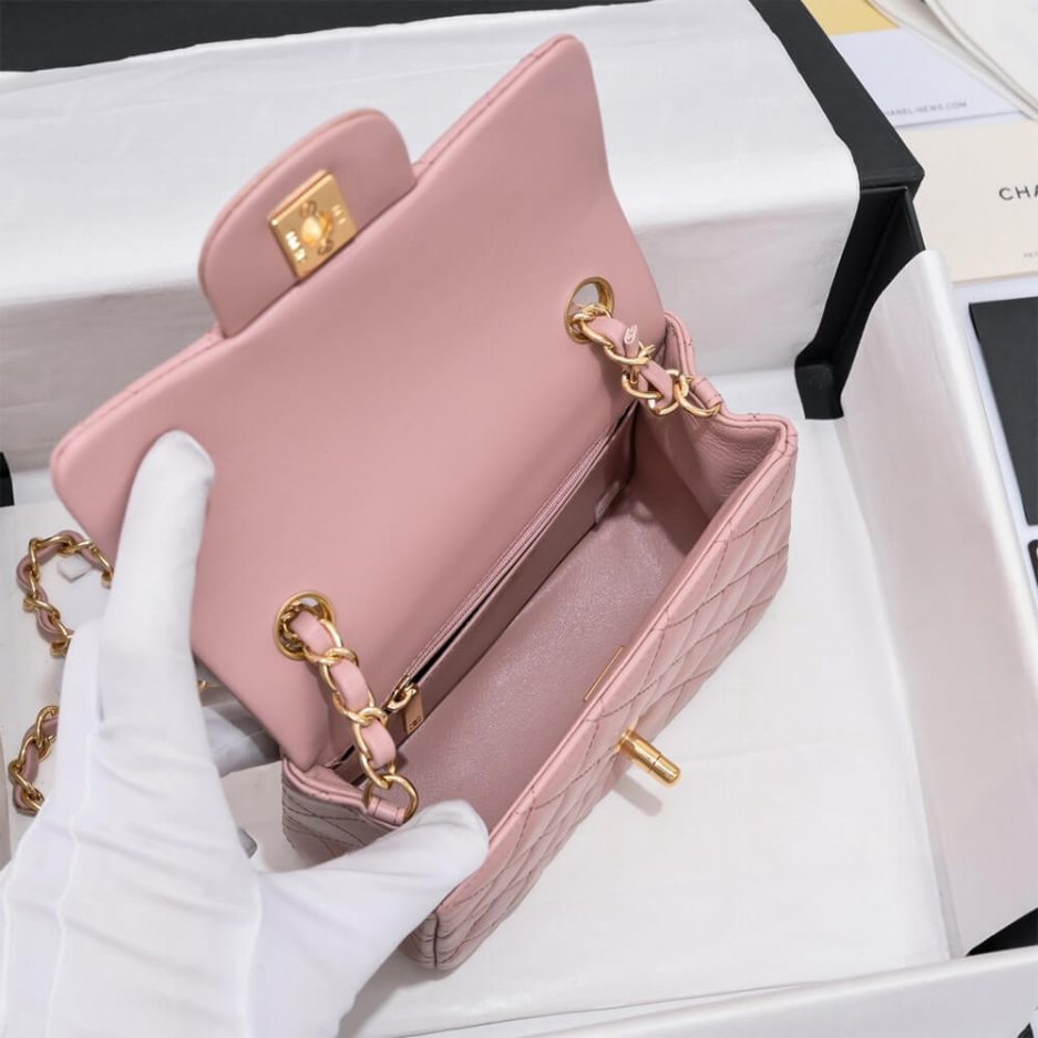 Ch**el MINI FLAP BAG