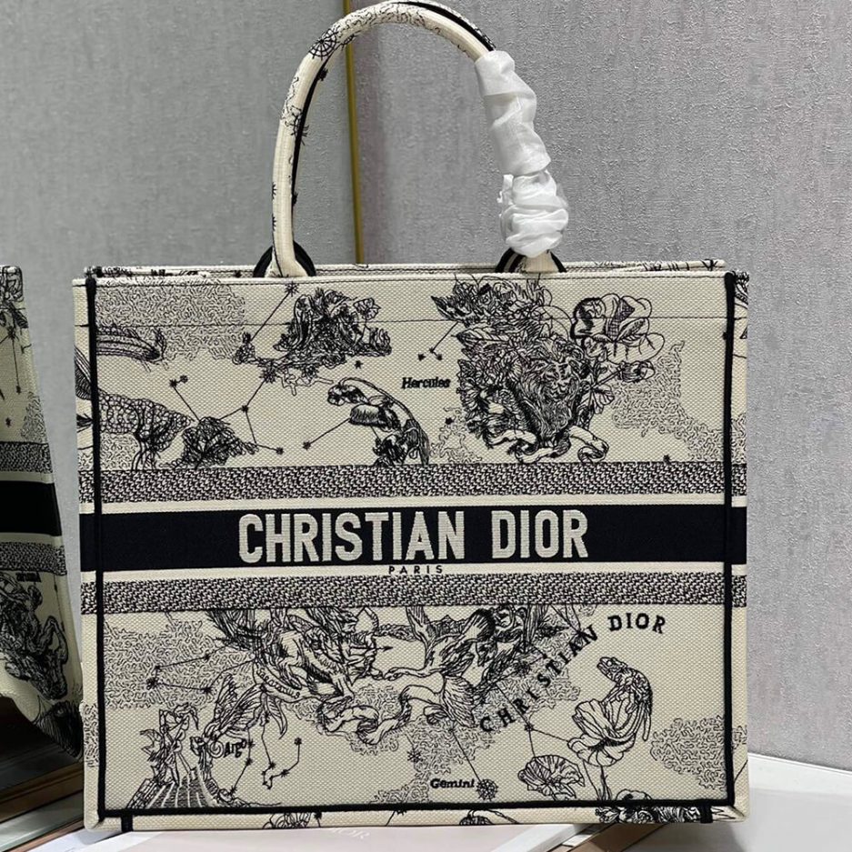 LARGE D10r BOOK TOTE