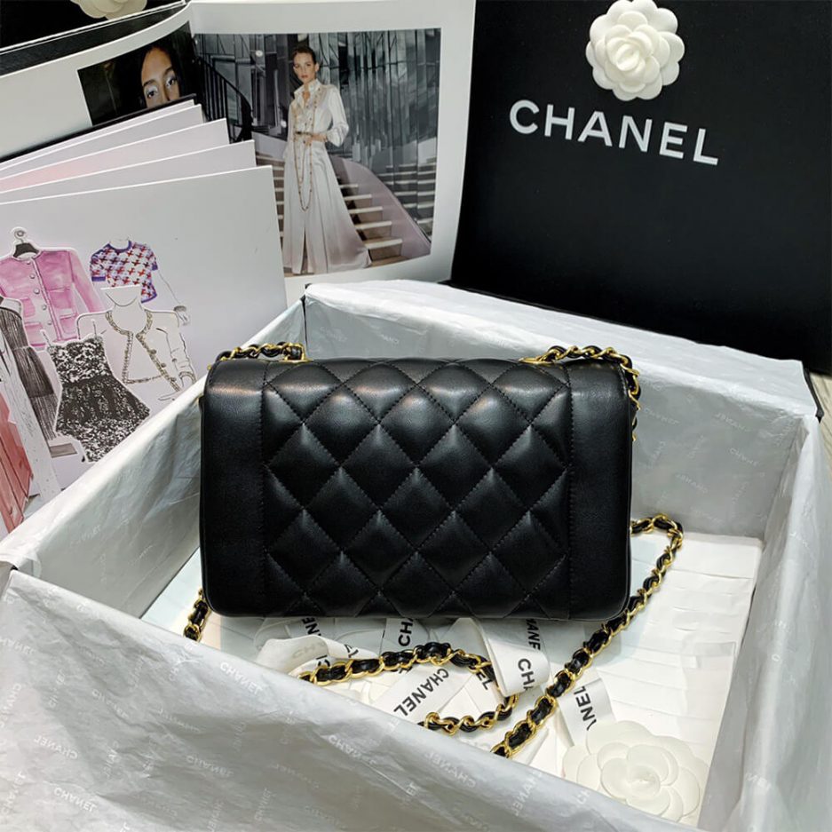 Ch**el Vintage Small Diana Flap Bag-Rare
