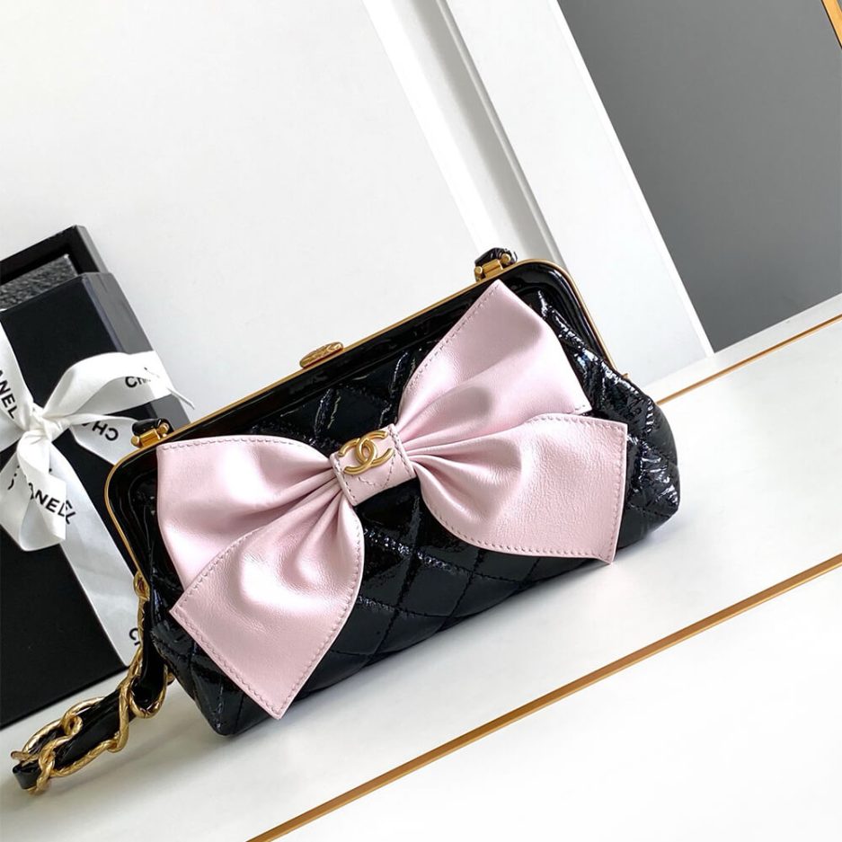 Ch**el Large Clutch With Chain(high-end grade)