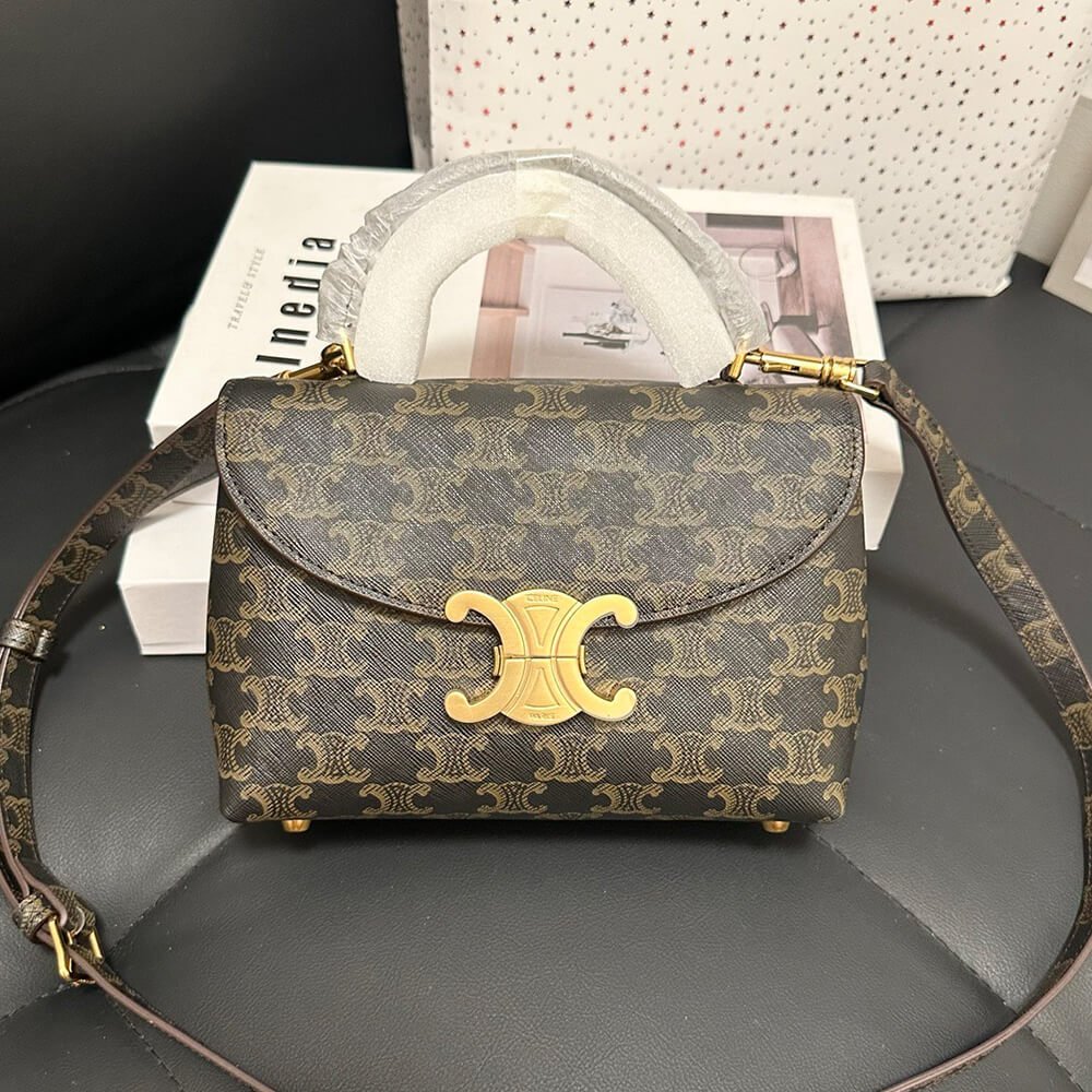 Ce1i*e TEEN NINO BAG IN TRIOMPHE CANVAS