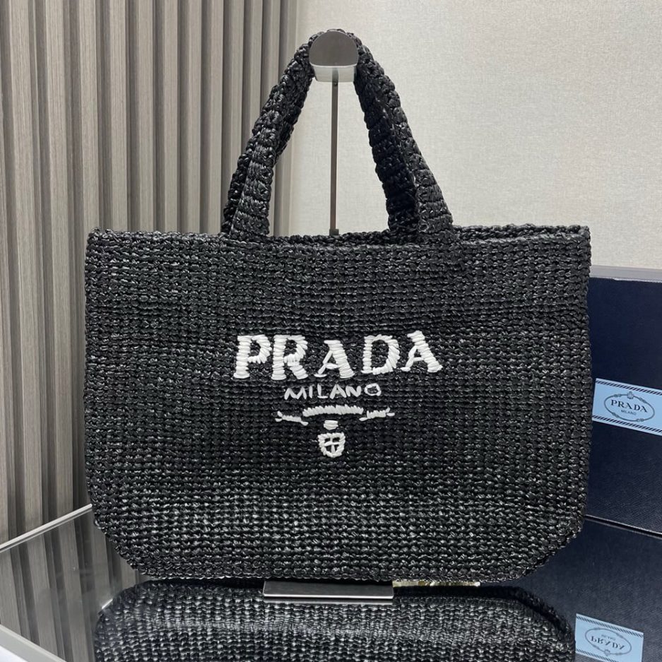Pra*a Crochet tote bag(high-end grade)