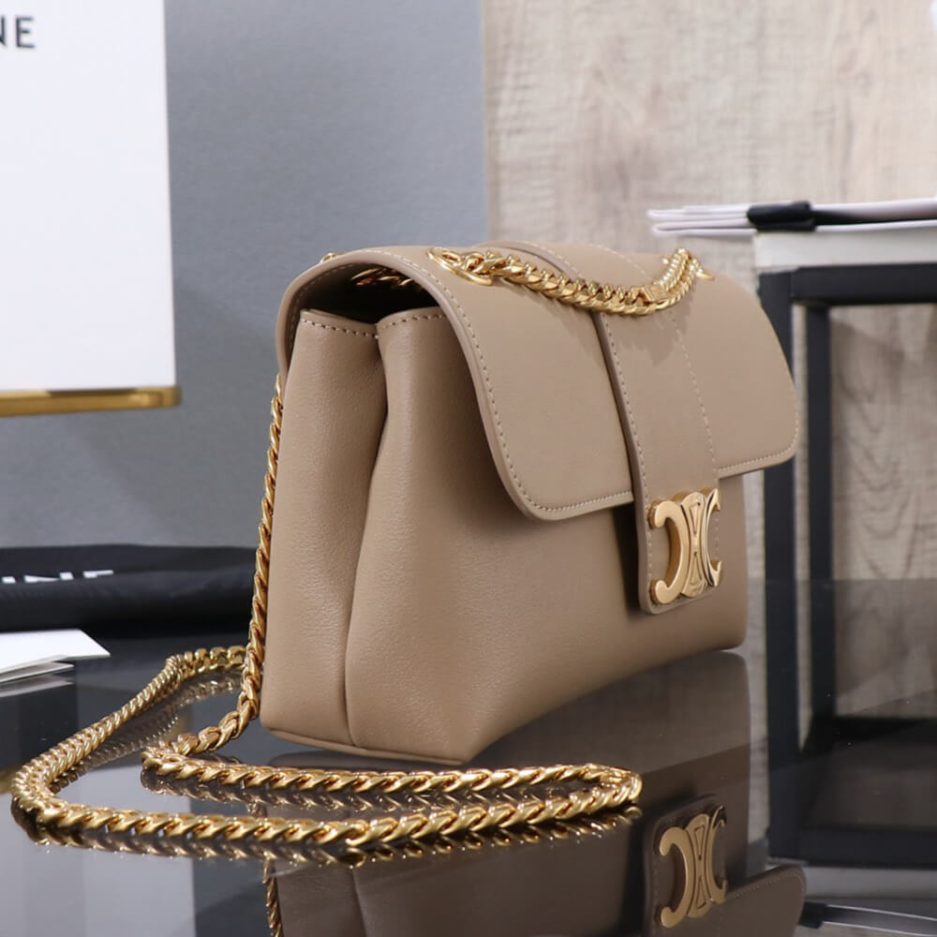 Ce1i*e TEEN Ce1i*e VICTOIRE BAG in S*pPLE CALFSKIN