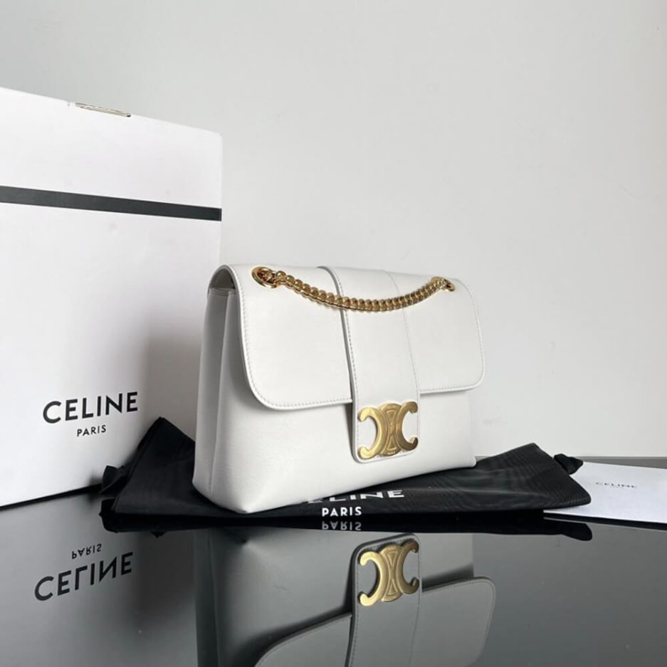 Ce1i*e Medium Ce1i*e Victoire Bag in S*pPLE CALFSKIN