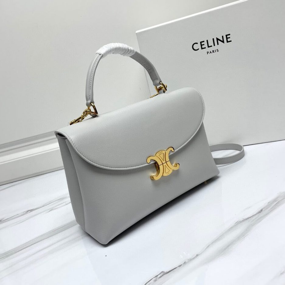 Ce1i*e MEDIUM NINO BAG IN S*pPLE CALFSKIN