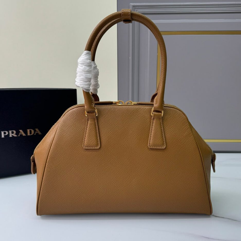 Pra*a Medium Saffiano leather bag(high-end grade)
