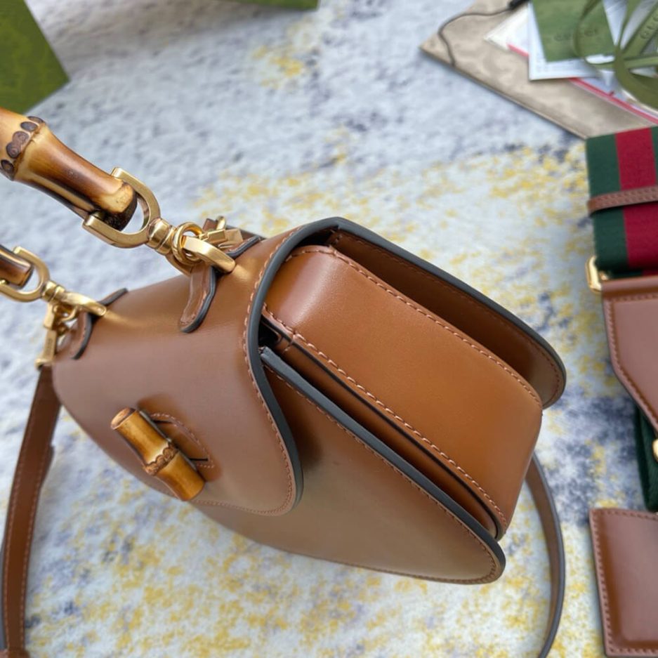 Gvc*1 BAMBOO 1947 JUMBO GG SMALL TOP HANDLE BAG