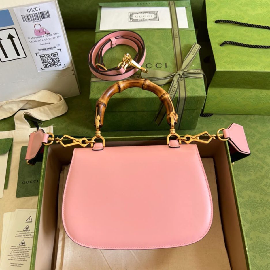 Gvc*1 BAMBOO 1947 JUMBO GG SMALL TOP HANDLE BAG