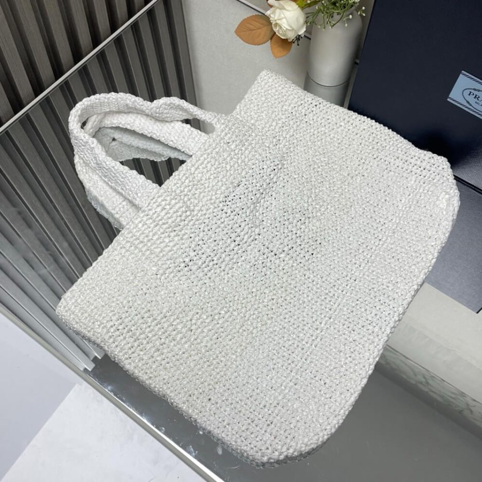 Pra*a Crochet tote bag(high-end grade)