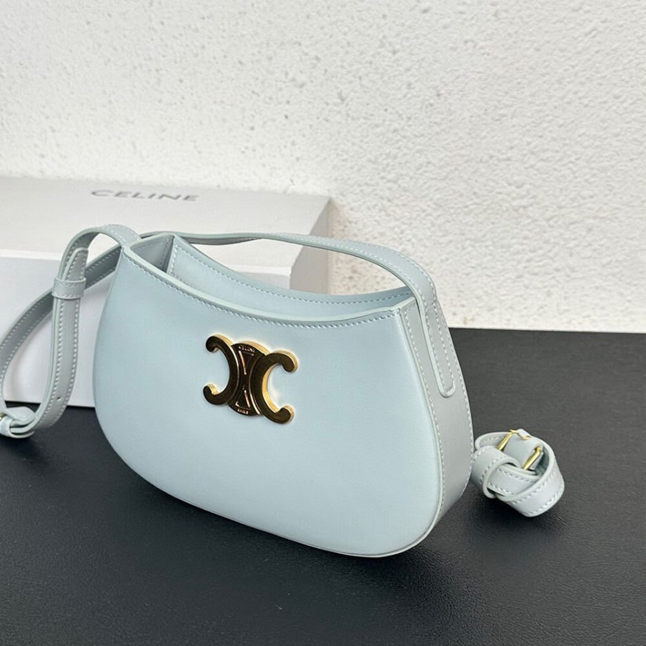 Ce1i*e MEDIUM TILLY BAG in shiny calfskin