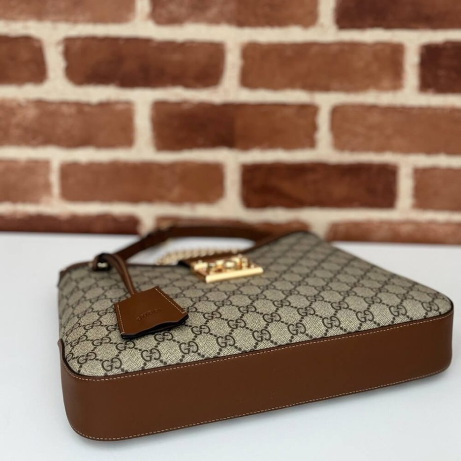 Gvc*1 PADLOCK GG MEDIUM SHOULDER BAG