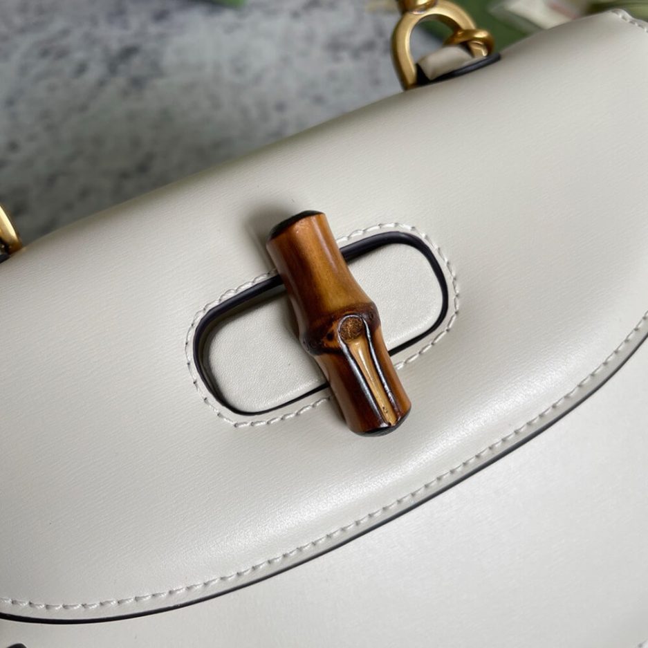 Gvc*1 BAMBOO 1947 JUMBO GG SMALL TOP HANDLE BAG