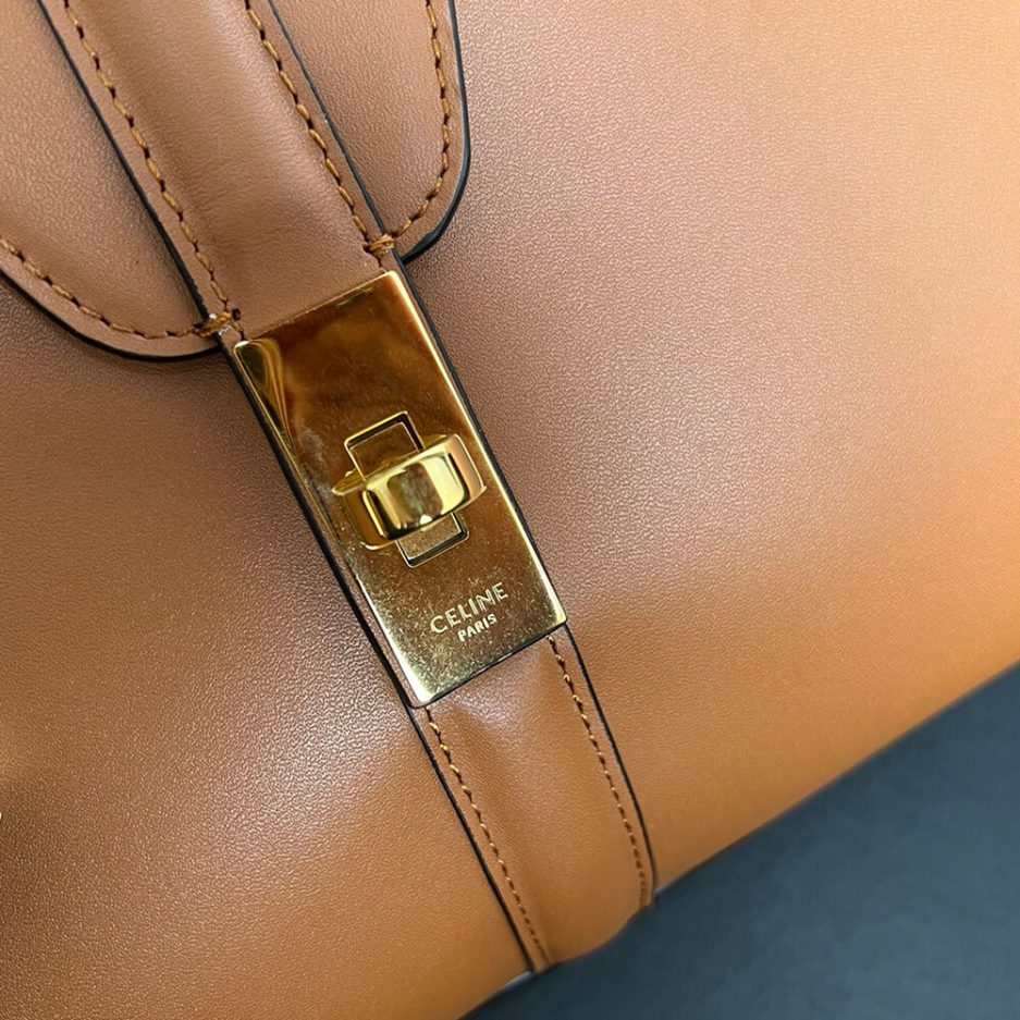 Ce1i*e SMALL 16 BAG IN SATINATED CALFSKIN(high-end grade)