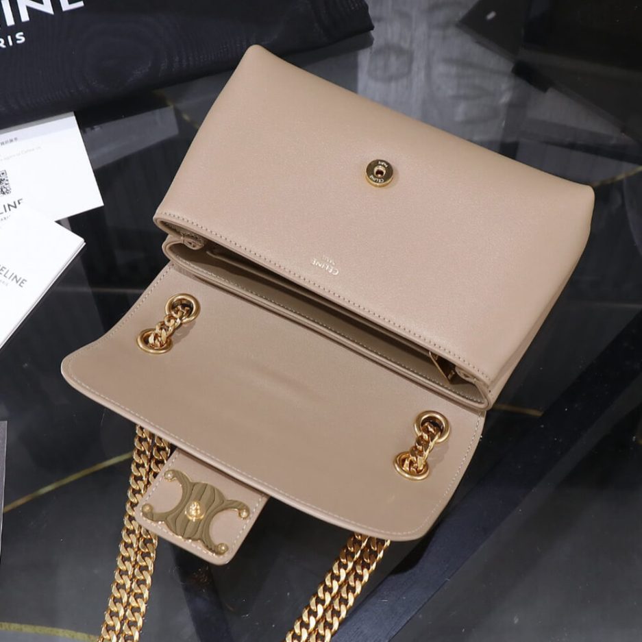 Ce1i*e TEEN Ce1i*e VICTOIRE BAG in S*pPLE CALFSKIN