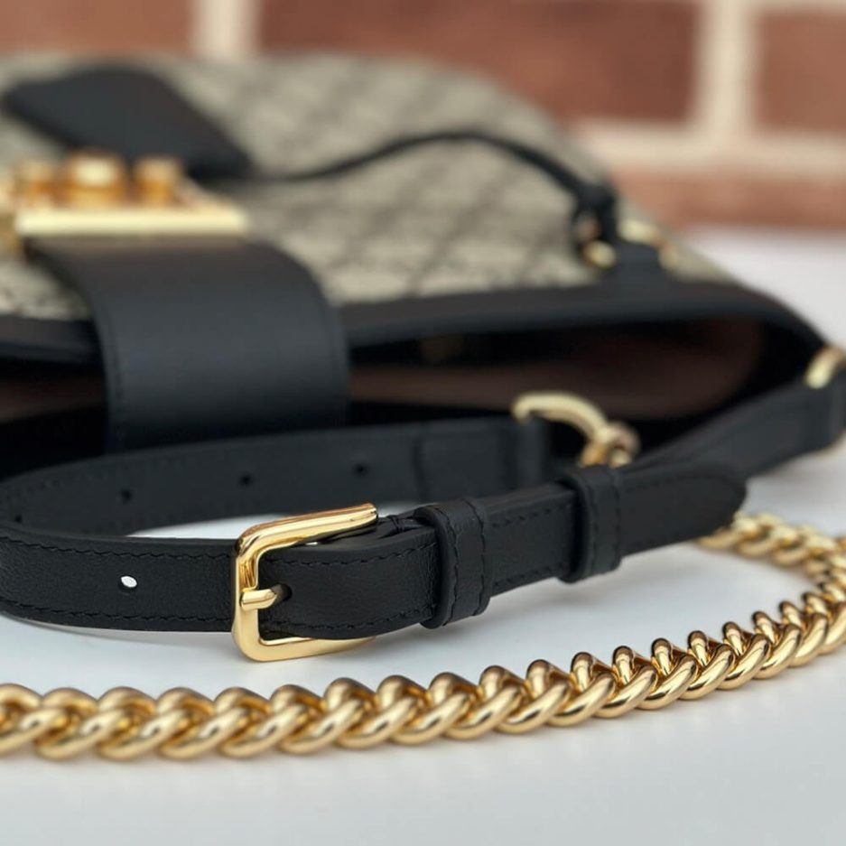 Gvc*1 PADLOCK GG MEDIUM SHOULDER BAG