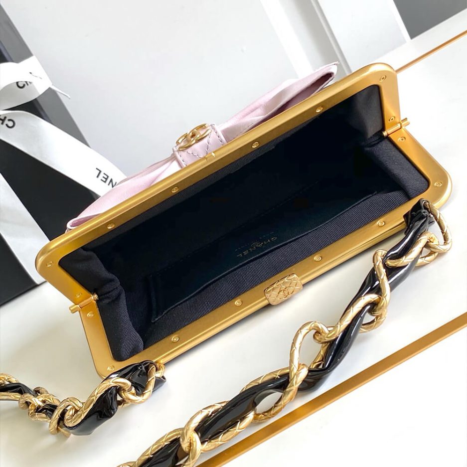 Ch**el Large Clutch With Chain(high-end grade)