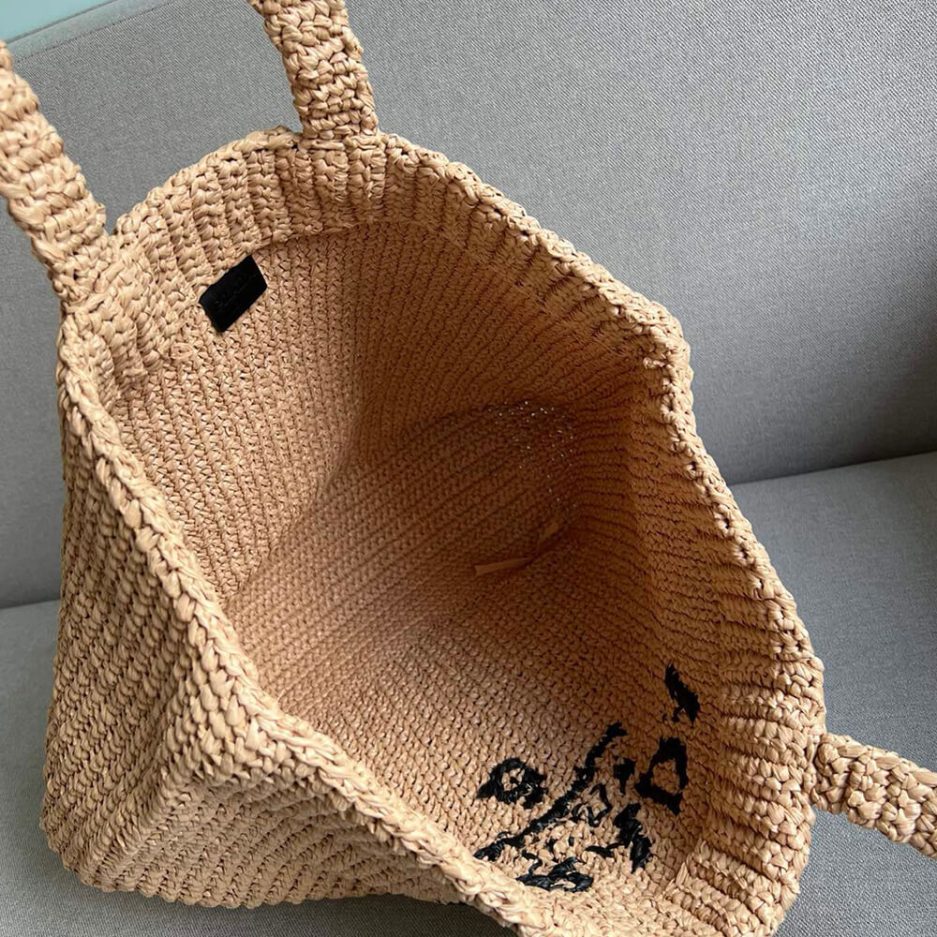 Pra*a Crochet tote bag(high-end grade)