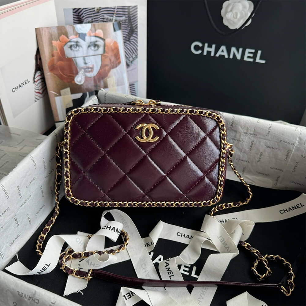 Ch**el Small Camera Case(HIGH-END GRADE)