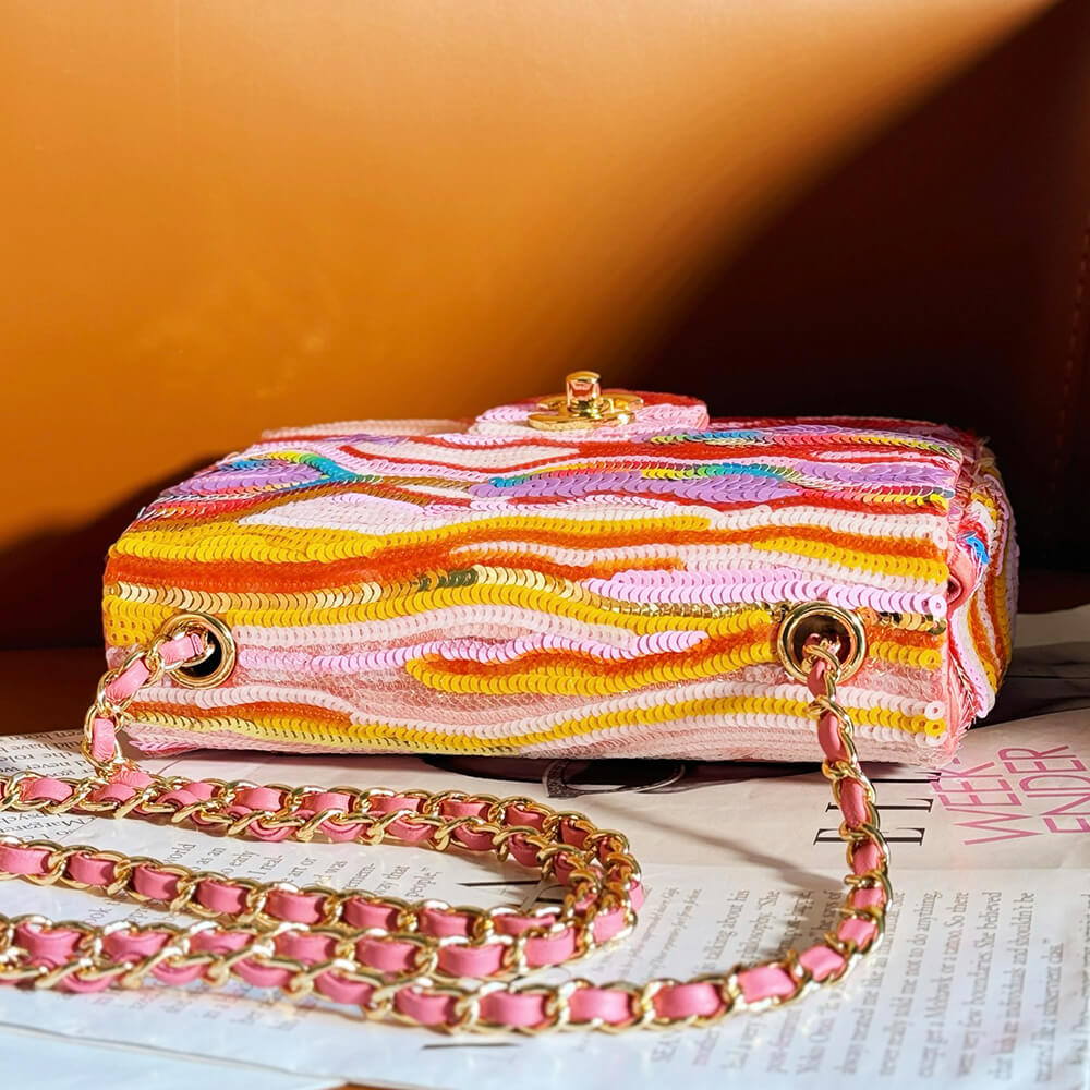 Ch**el SMALL FLAP BAG(High-end Grade)