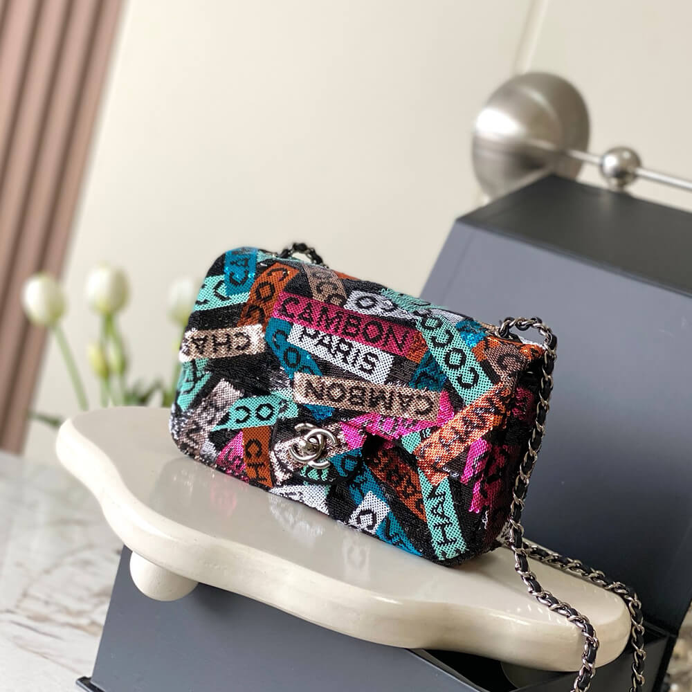 Ch**el SMALL FLAP BAG(High-end Grade)