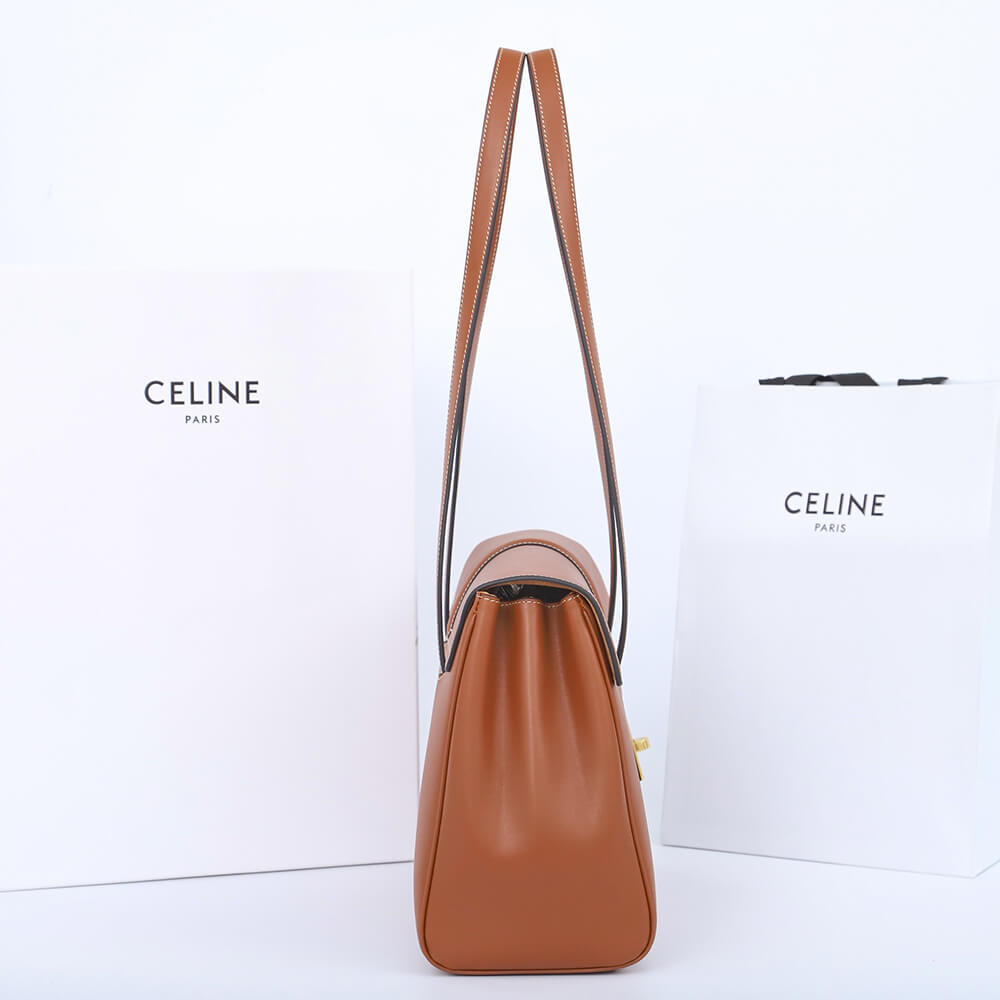 Ce1i*e Medium Soft 16 Bag in Smooth Calfskin(HIGH-END GRADE)