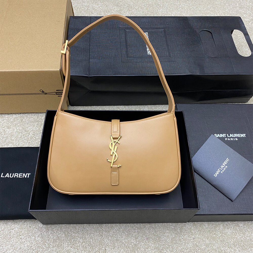 Y51 LE 5 A 7 HOBO BAG IN SMOOTH LEATHER