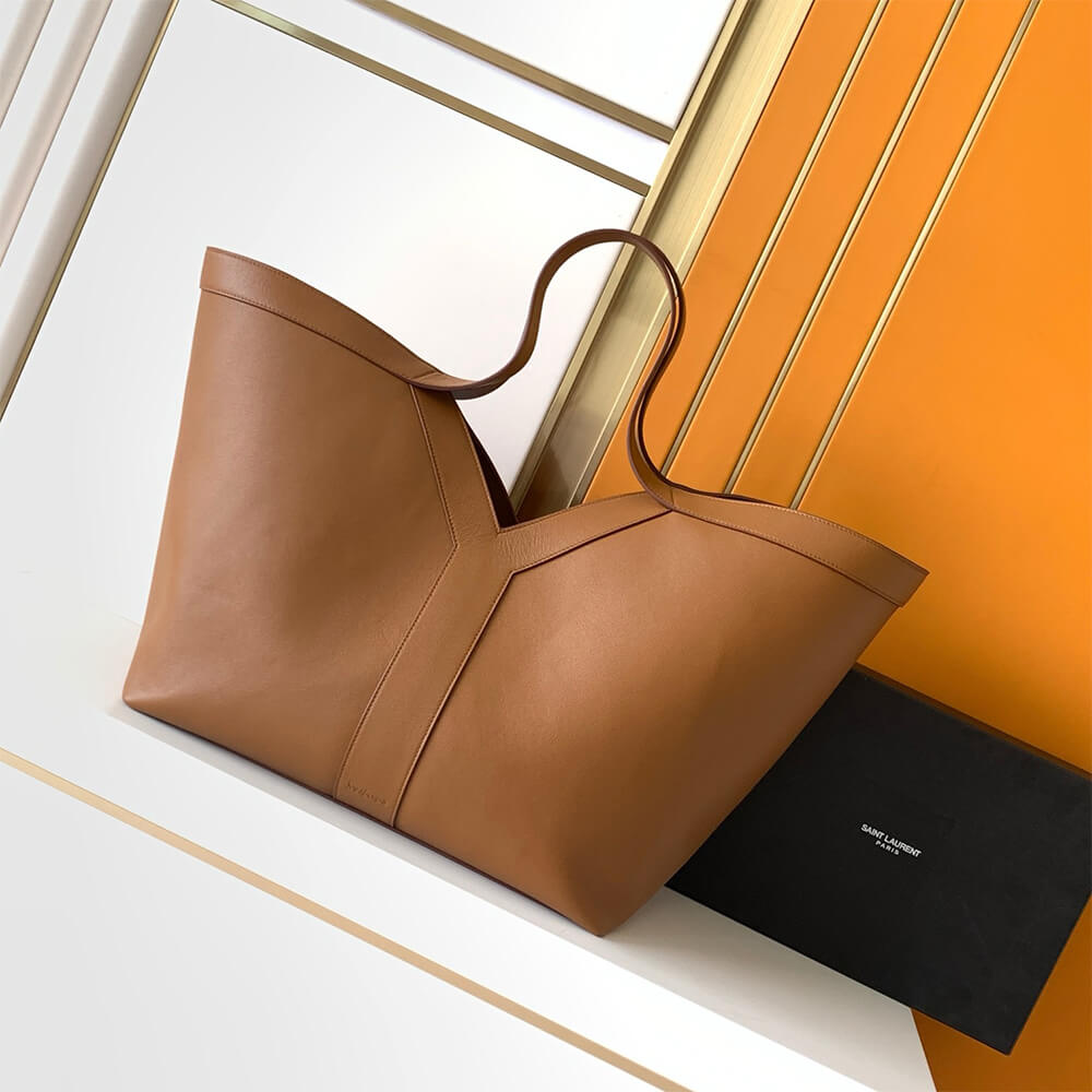 Y51 Y TOTE IN LEATHER(HIGH-END GRADE)