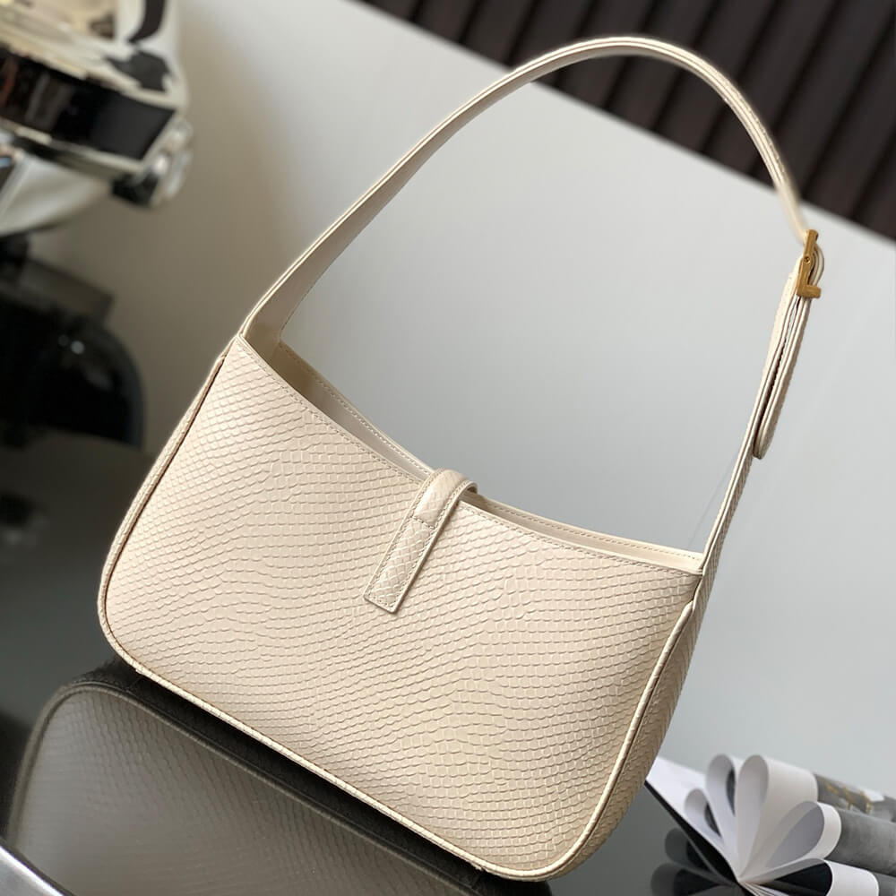 Y51 LE 5 A 7 HOBO BAG IN PYTHON