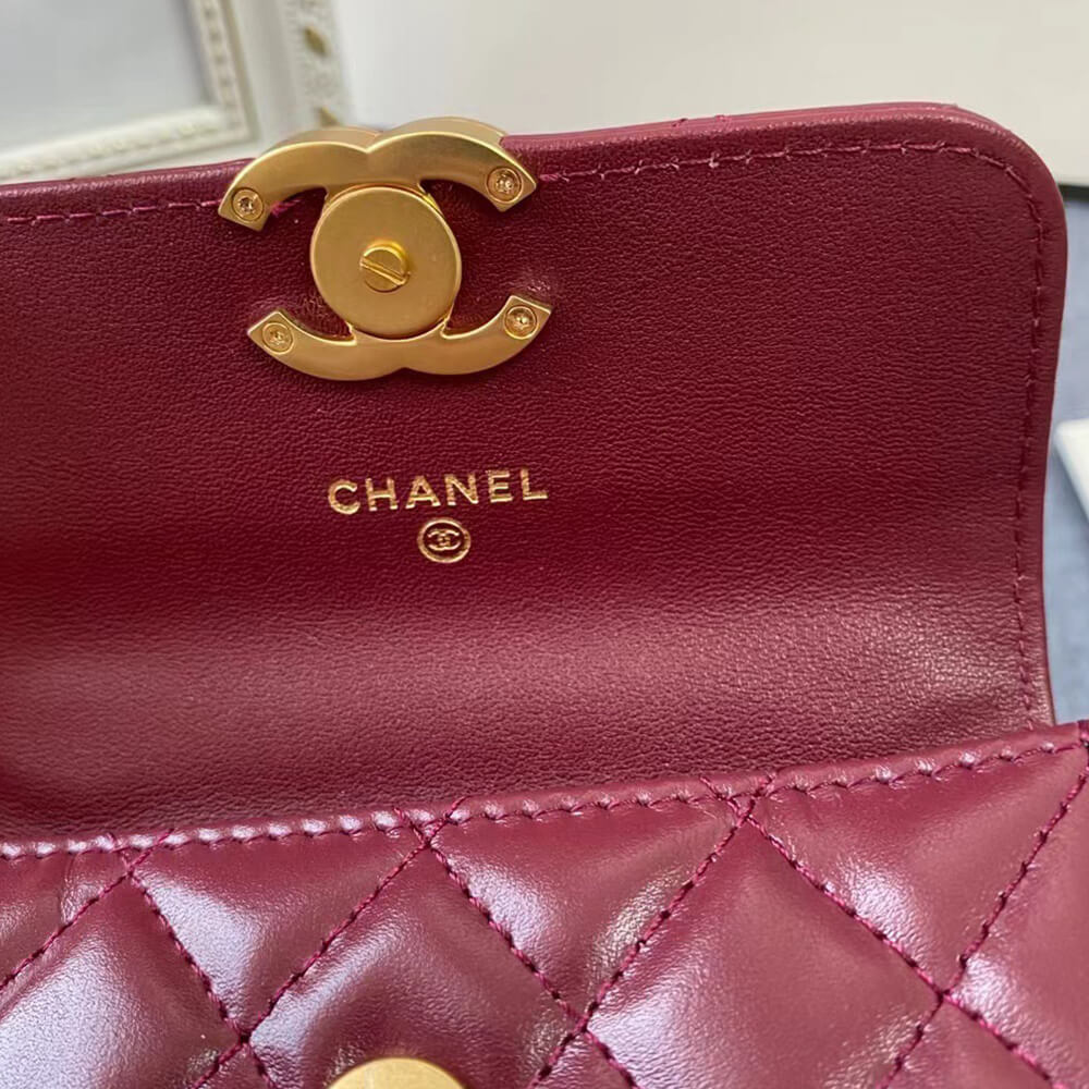 Ch**el Mini Clutch with Chain(high-end grade)