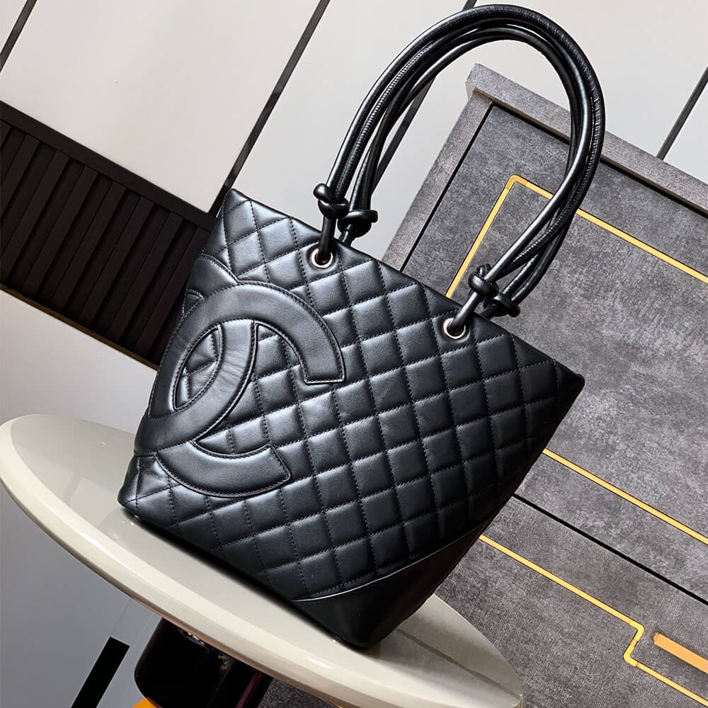 Ch**el Cambon Line Medium Tote(HIGH-END GRADE)
