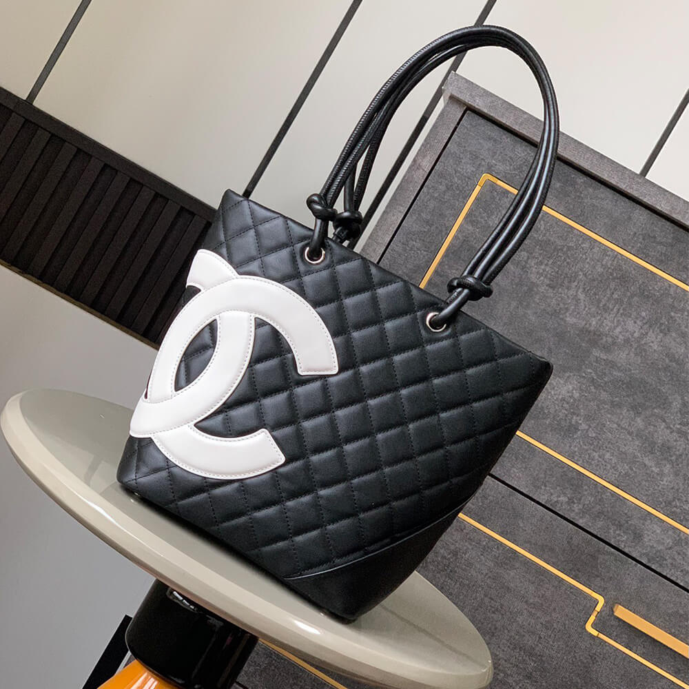 Ch**el Cambon Line Medium Tote(HIGH-END GRADE)