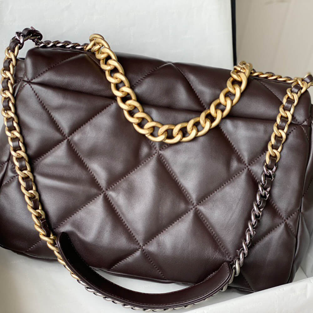 Ch**el 19 Maxi Handbag(HIGH-END GRADE)
