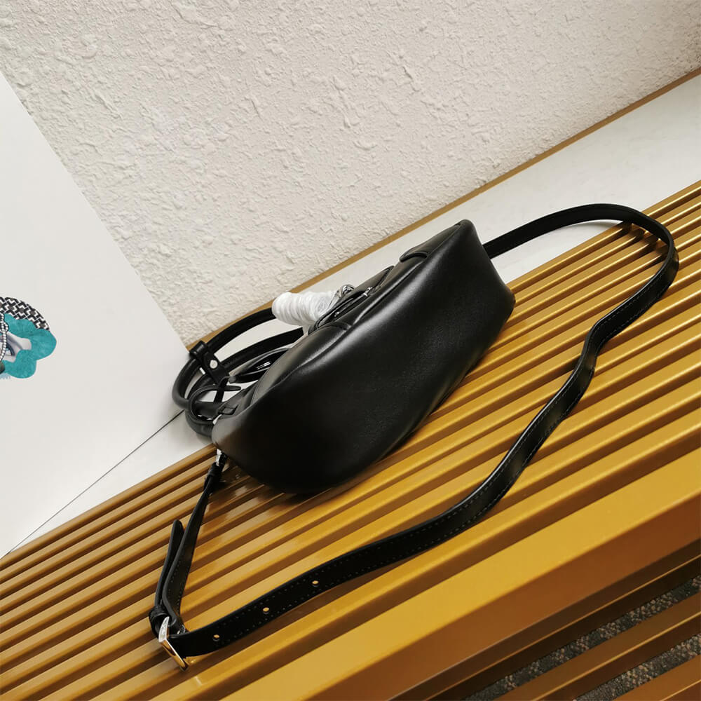 Pra*a Moon padded nappa-leather bag