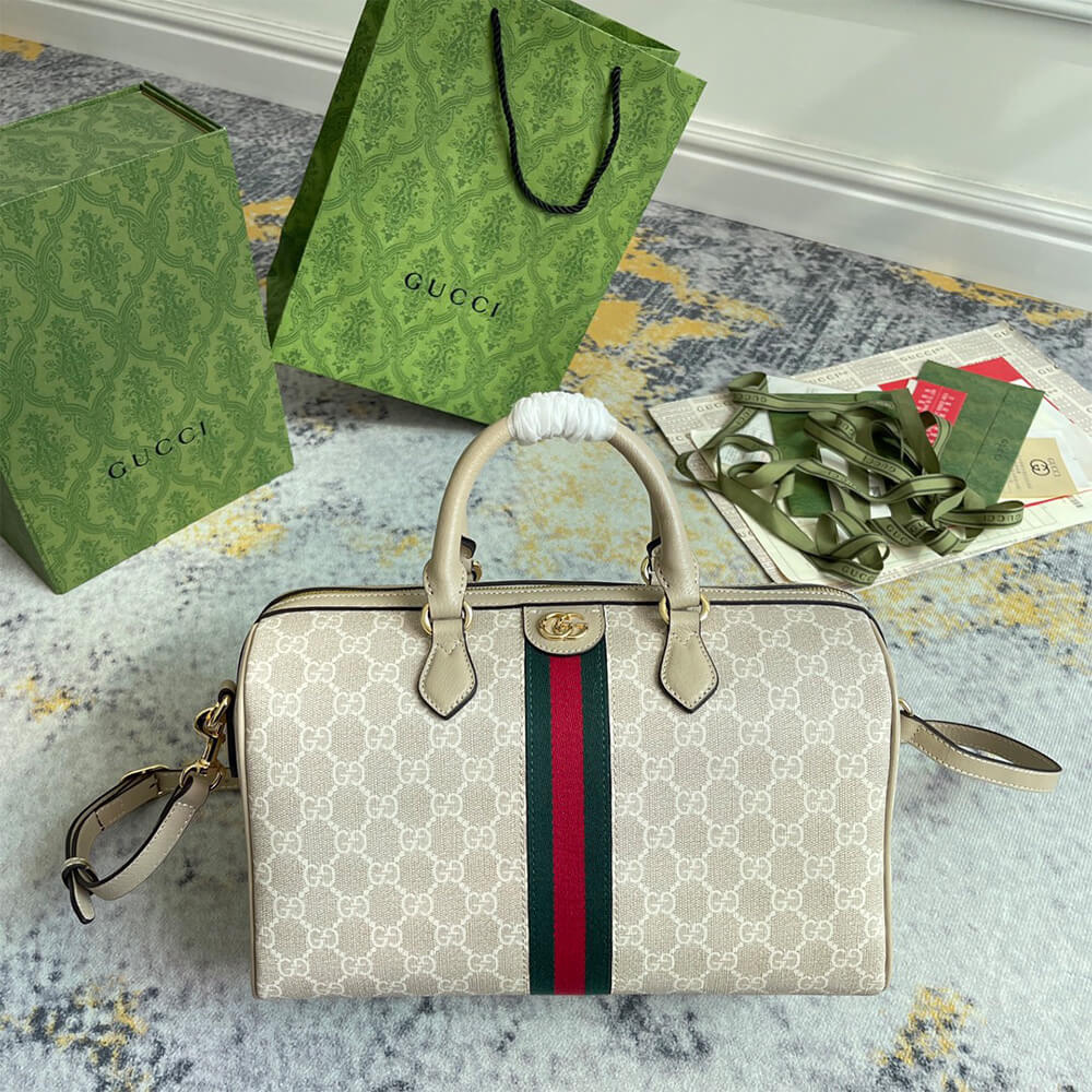 Gvc*1 Ophidia medium top handle bag