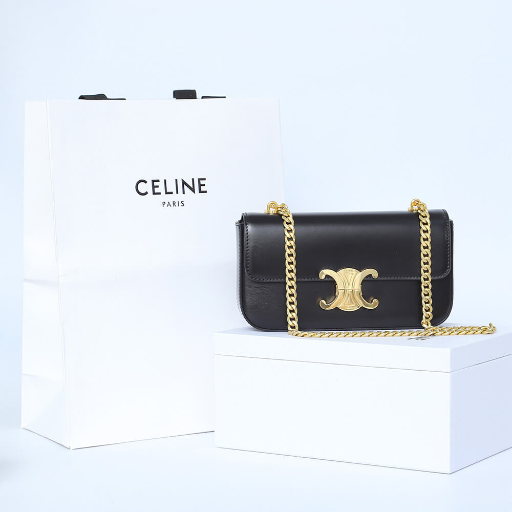 Ce1i*e CHAIN SHOULDER BAG CLAUDE