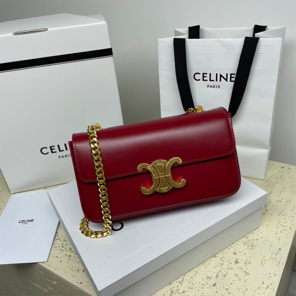 Ce1i*e CHAIN SHOULDER BAG CLAUDE
