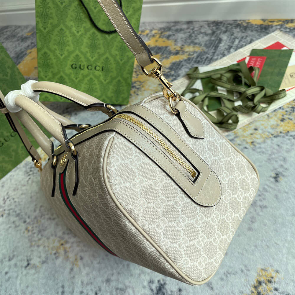Gvc*1 Ophidia medium top handle bag