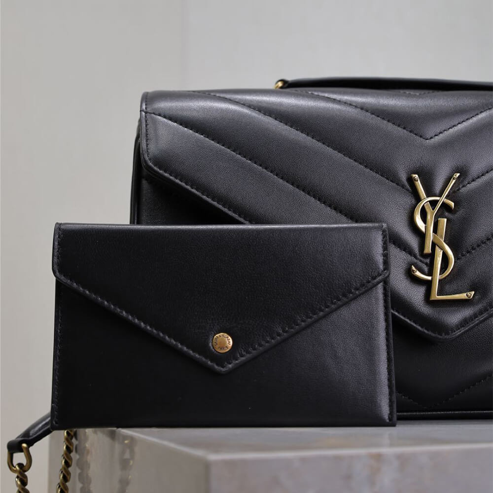 Y51 LOULOU medium in MATELASSE lambskin