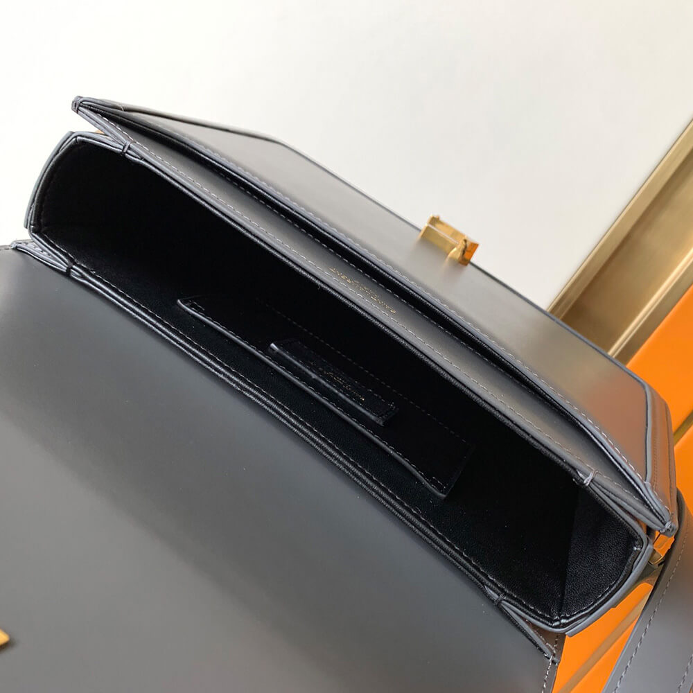 Y51 SOLFERINO MEDIUM SATCHEL IN BOX Sa1nt Lau*nt(HIGH-END GRADE)