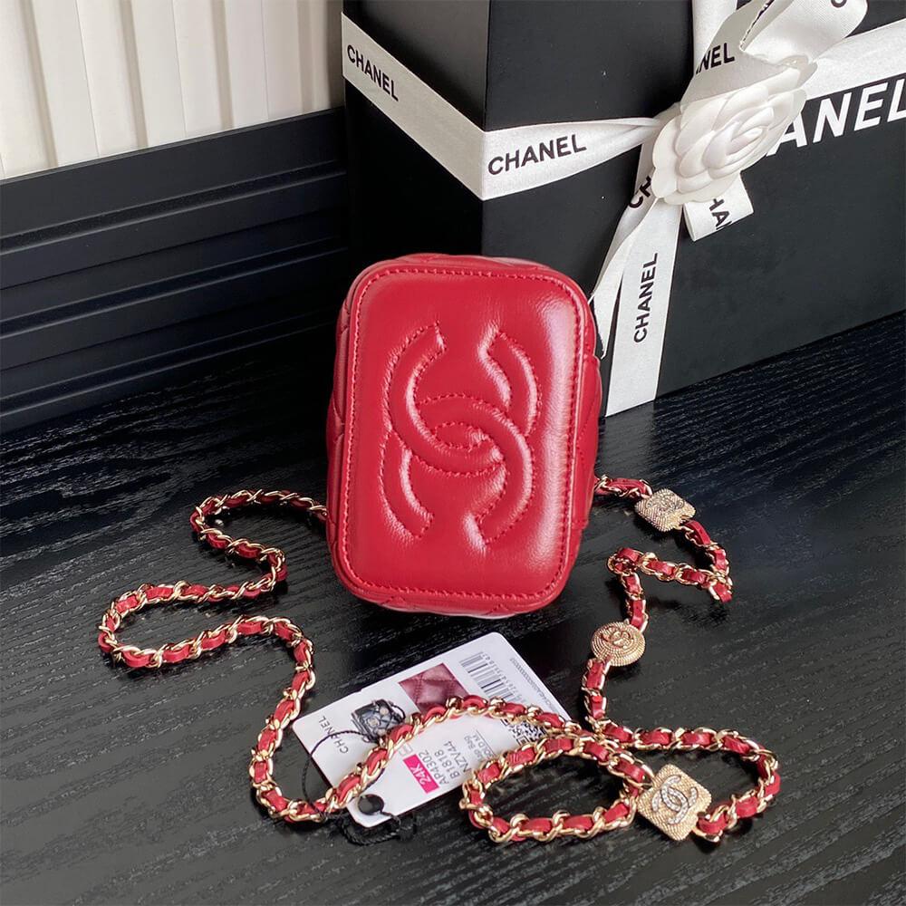Ch**el Small Vanity with Chain(HIGH-END GRADE)