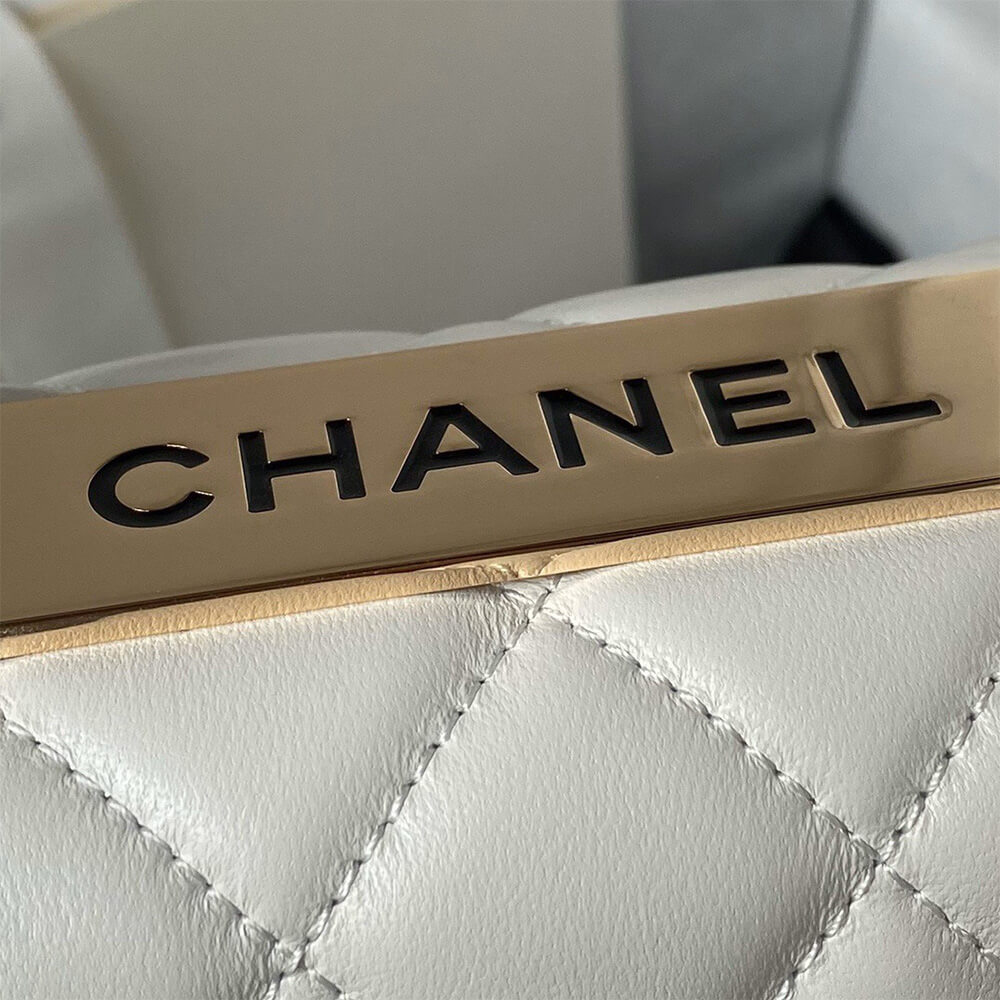 Ch**el Mini Flap Bag with Top Handle(HIGH-END GRADE)